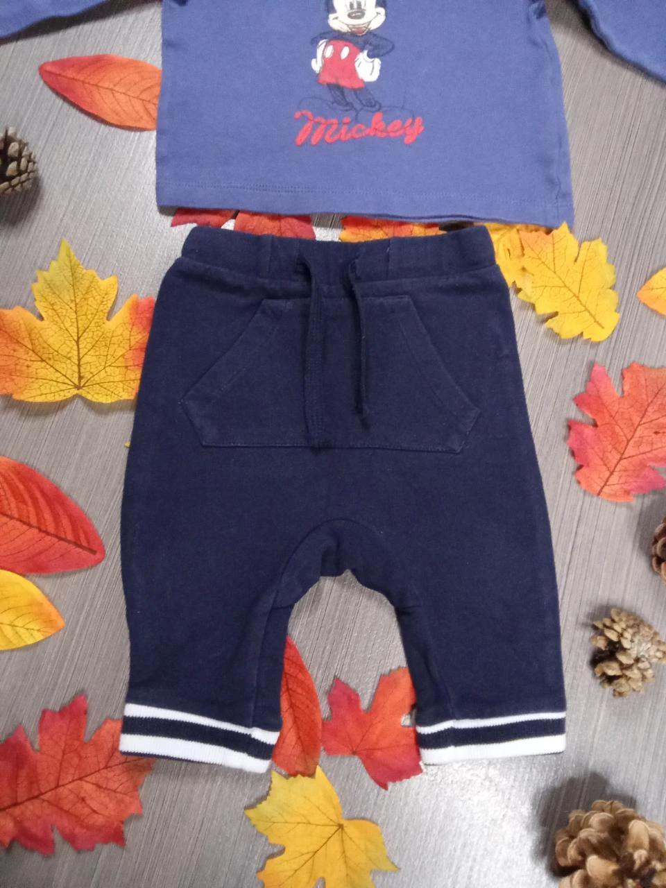 Conjunto de 3 peças Mickey Disney 6 meses – photo 5